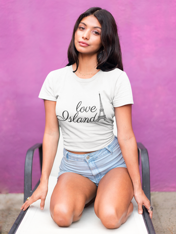 Parisian Reverie – Premium Cropped Tee