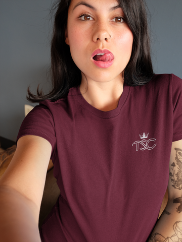 The Crest – Supima® Cotton Embroidered Logo T-Shirt