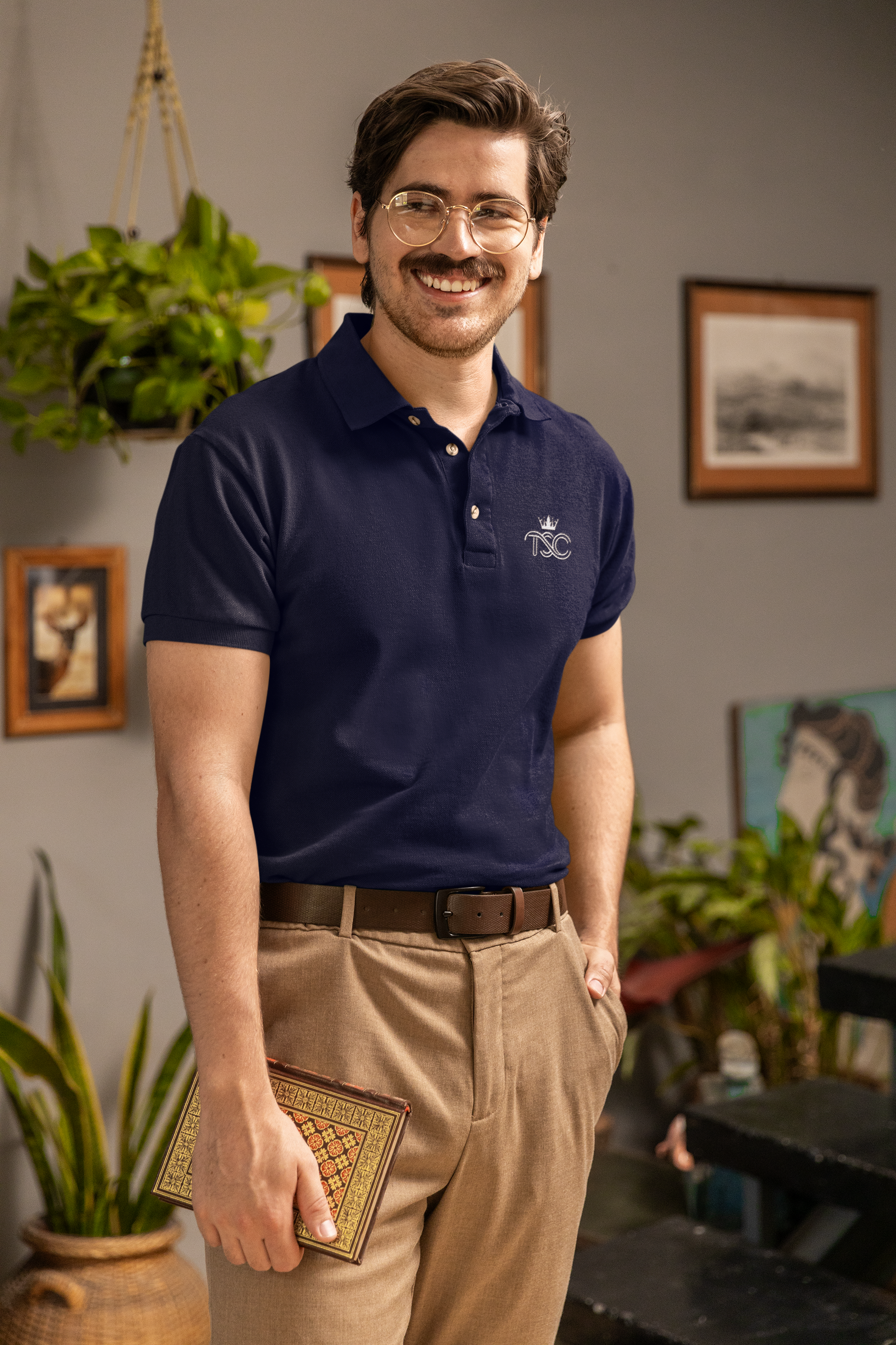 Threaded Legacy – Premium Embroidered Polo