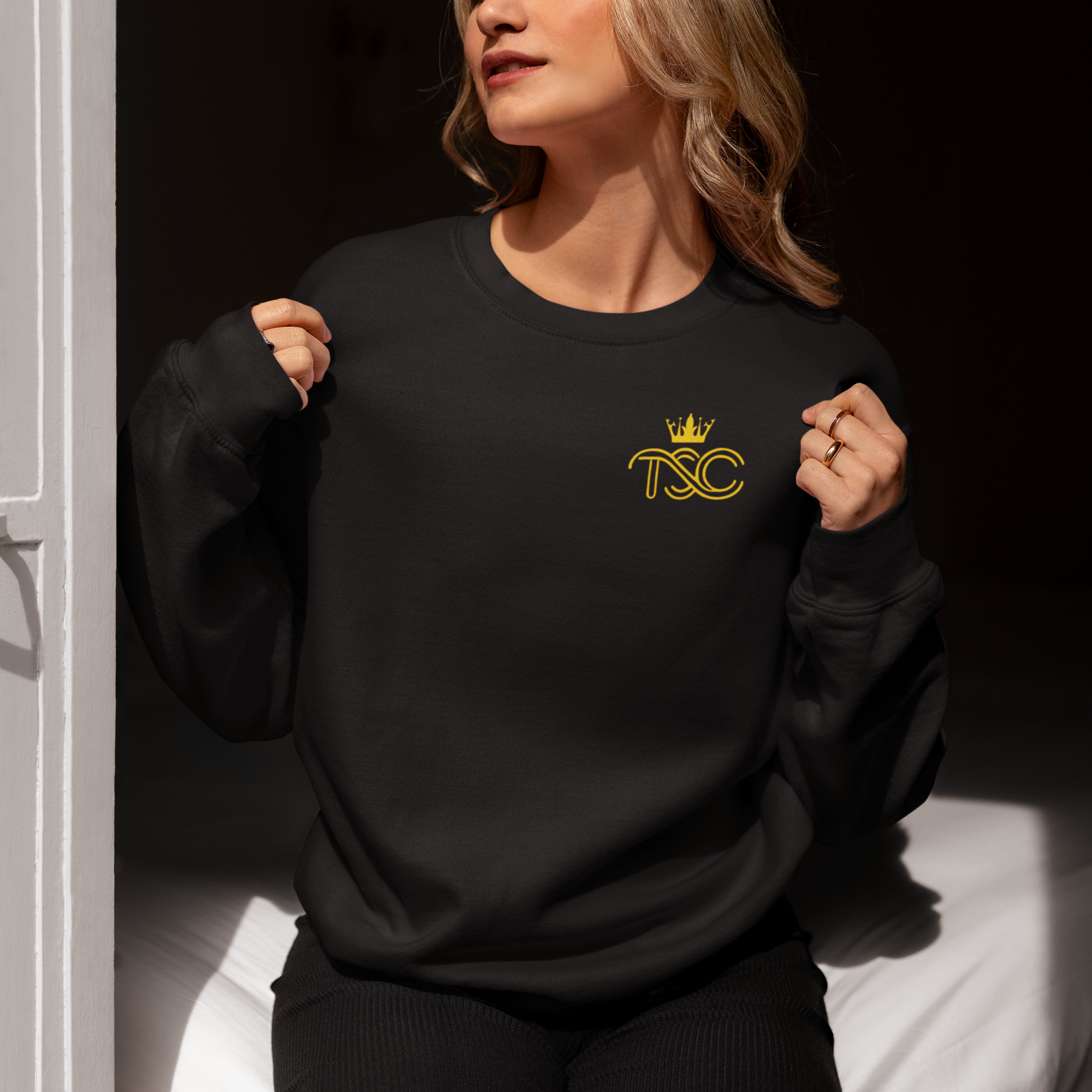 TSC Signature Embroidery Oversized Sweatshirt Tee