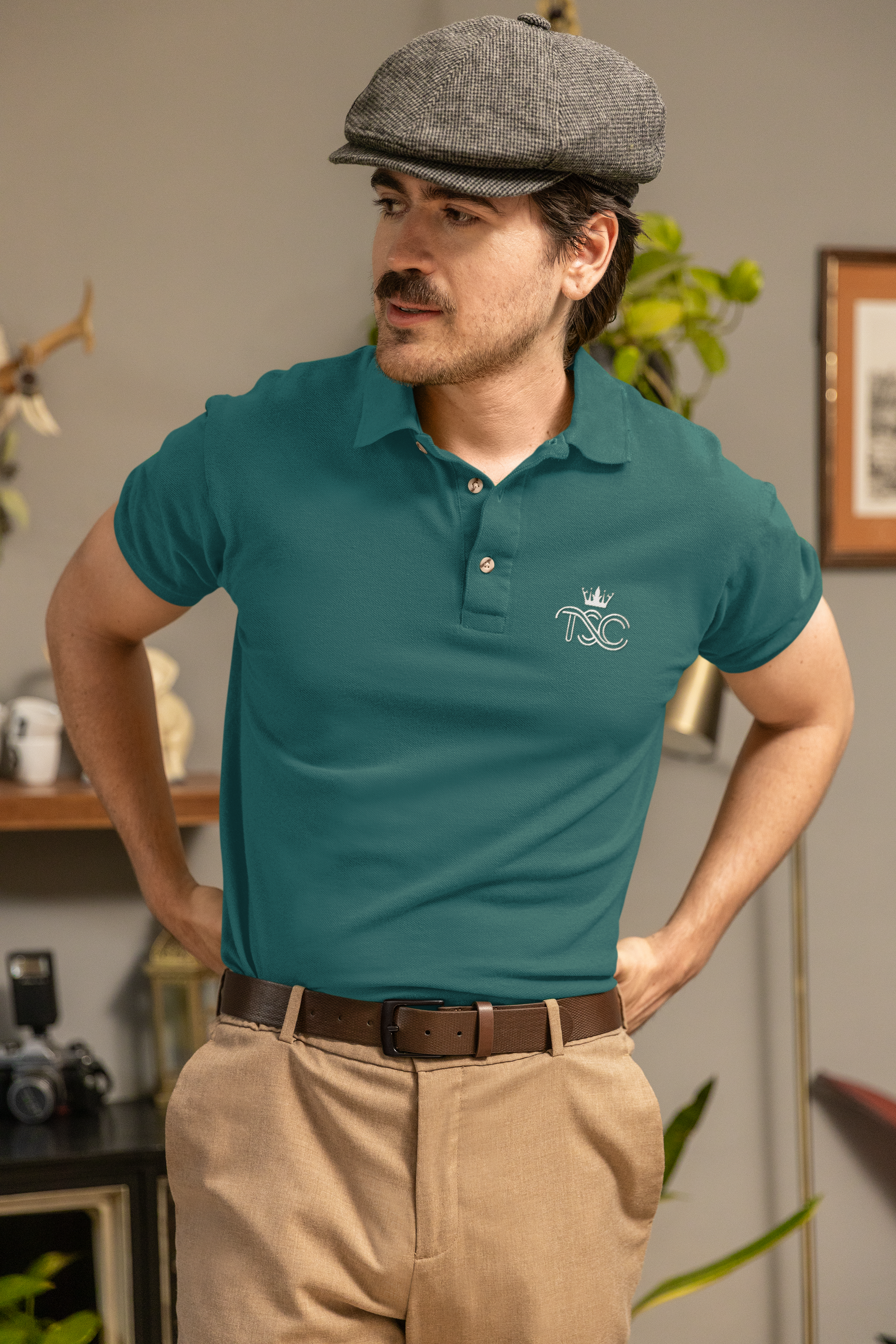 Threaded Legacy – Premium Embroidered Polo